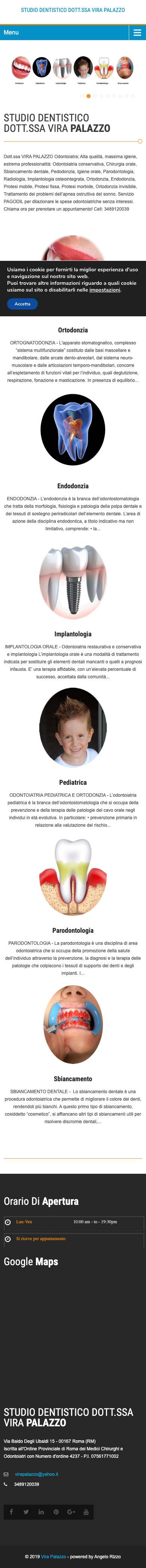 Il sito di oggi su smartphone