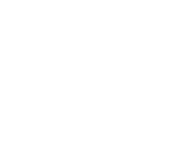 Il logo in bianco su fondo scuro